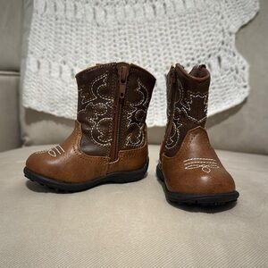 Wonder Nation Brown Kids Boots